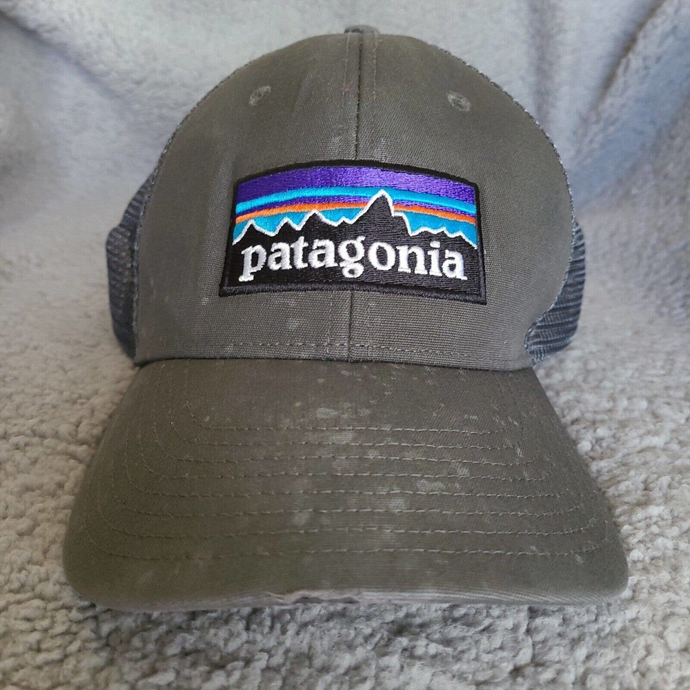 Patagonia Hat Cap Trucker Mesh Gray Snapback